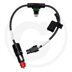 TeeJet 50645-05647 Zasilanie do kabla Power/Can/Data 2 pin. Packard-wtyczka do zapalniczki