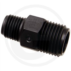 TeeJet CPB8028-NYB Korpus rozpylacza z nylonu, typ TT Przyłącze wlotowe z BSPT 1/4 "(z gwintem zewnętrznym)