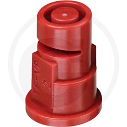 TeeJet TF-VP2 Turbo FloodJet, szerokokątna dysza płaskostrumieniowa, czerwona
