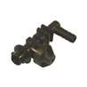 TeeJet 19349-211-540-NYB Einfach-Düsenhalter Schlauch-Ø 13mm für Schlauchanschluss inkl. Zwischenstück und ChemSaver® Membranrüc