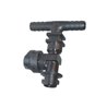 TeeJet 19350-212-406-NYB Korpus dyszy Zacisk montażowy 10 mm für Schlauchanschluss inkl. Endstück ChemSaver® Membranrückschlagve
