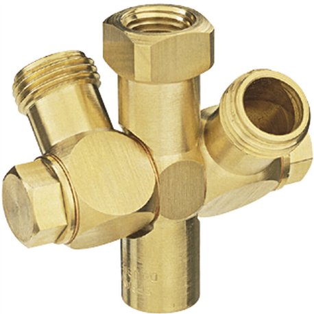 TeeJet 5932-2-1/4T Doppeldrehgelenk 1/4'' NPT-Innengewindeauslassunten