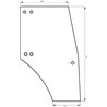 00097701040 Szyba Deutz Fahr drzwi Kramp 8716106706976