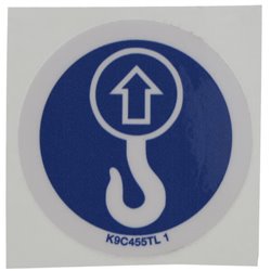 Punkt podnoszenia – naklejka