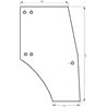 0097701050 Szyba Deutz Fahr drzwi SDF 2250-0097701050