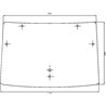 00097702040 Szyba Deutz Fahr przednia Kramp 8716106706969