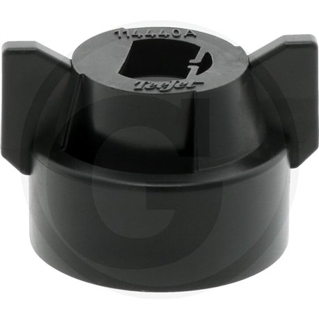 TeeJet CP1144401CE Pokrywka dyszy czarna, 8 mm