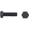 Śruba M12x35 kl.10.9, SW19 cały gwint, czarna (szt) M12x1,75x35
