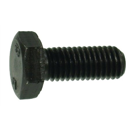 Śruba M12x40 kl.10.9, SW18 cały gwint, czarna (szt) M12x1,75x40