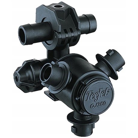 Korpus QJ363C-500 TeeJet 3 do węża 1/2" przelotowy