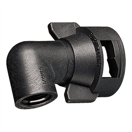 QJ Adapter 90° z gwintem NPT