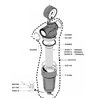 Manometr 0-16bar 1/4" dół, glicerynowy fi65mm
