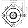 Silnik 400 cm³/obr OMS 11kW 190obr/min fi 32mm 