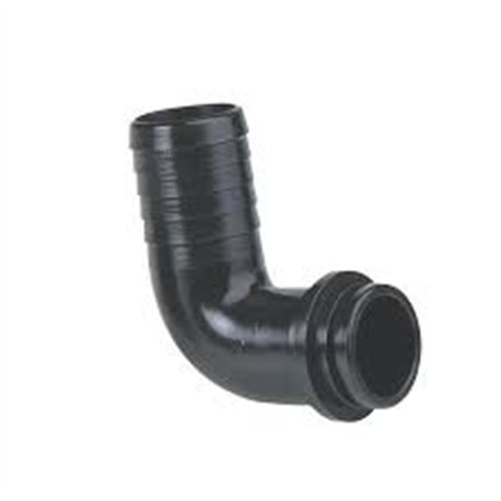 Przyłącze węża 90° 2" - 20 mm - pod nakrętkę 1"
