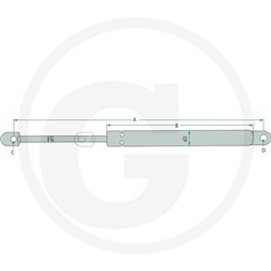 Gasdruckdämpfer
