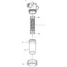 Filtr przepływowy gwint zewnętrzny 1-1/4" 100 mesh 200-280 l/min