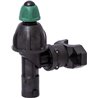 Korpus rozpylacza pojedynczy krańcowy do rury 21mm (1/2") z przyłączem 10mm, do nakrętki bagnetowej