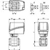 Elektrozawór kulowy 2-drożny gwint wewnętrzny 1-1/4" BSP