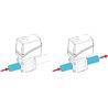 Elektrozawór kulowy 2-drożny gwint wewnętrzny 1-1/4" BSP