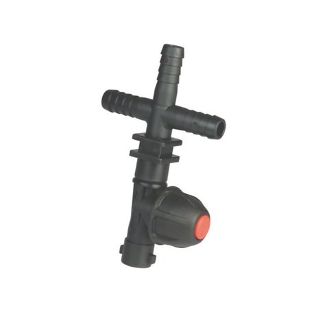 Korpus rozpylacza Arag 413232 pojedynczy na wąż 13mm X3 , do nakrętki bagnetowej
