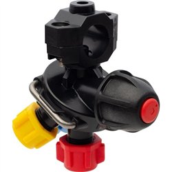 Korpus rozpylacza 3-krotny do rury 21mm (1/2") z przyłączem 7mm, do nakrętki bagnetowej i 3/8"BSP