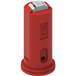Rozpylacz eżektorowy dwustrumieniowy TFA 04 czerwony z tworzywa sztucznego ASJ