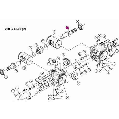 Eccentric Shaft P260