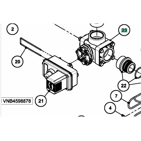 3-Way Valve Without Motor