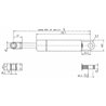 Sprężyna gazowa 245mm 250N typ B Stabilus