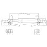 Sprężyna gazowa 405mm 700N typ D Stabilus