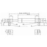 Sprężyna gazowa 485mm 100N typ D Stabilus