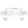 Sprężyna gazowa 485mm 200N typ D Stabilus