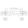 Sprężyna gazowa 445mm 250N typ D Stabilus