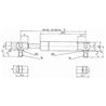 Sprężyna gazowa 685mm 1150N typ D Stabilus