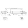 Sprężyna gazowa 785mm 400N typ D Stabilus