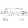Sprężyna gazowa 325mm 350N typ D Stabilus