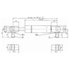 Sprężyna gazowa 318mm 280N typ D Stabilus