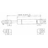 Sprężyna gazowa 475mm 150N typ C Stabilus