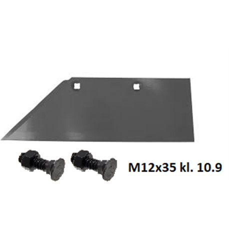 Lemiesz 16" lewy 270mm do dłuta(3364051) SB43 Lemken zam. ze śrubami