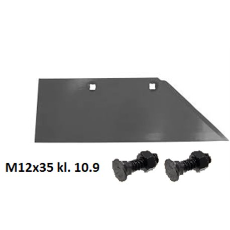 Lemiesz 16" prawy 270mm do dłuta(3364050) SB43 Lemken zam. ze śrubami