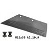 Lemiesz 18" prawy 315 mm do dłuta SB45P napawany Lemken, 135mm zam. ze śrubami