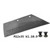 Lemiesz 18" lewy 315 mm do dłuta SB45P napawany Lemken, 135mm zam. ze śrubami