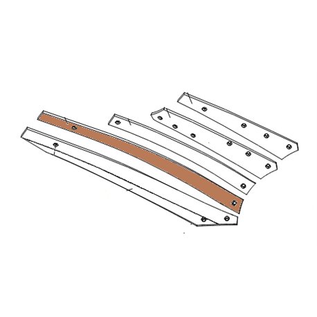 Listwa odkładni 3 BS40/BS42 prawa 950mm zam.