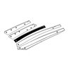 Listwa odkładni 2 BS40/BS42 lewa 677mm zam. ze śrubami