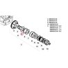 Tarczka cierna 6005019230, 156,5X110X2,9 Z6