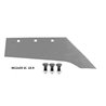 Lemiesz dziobowy 105/105 370mm prawy M22S zam. ze śrubami