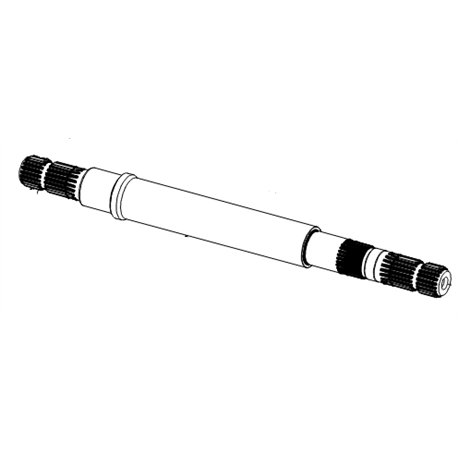 (3D) Wałek wejściowy 1i3/4" Z20 1754.200.042