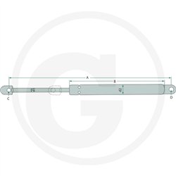 Gasdruckdämpfer