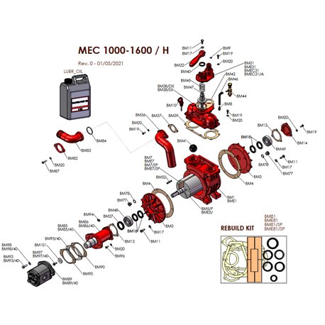BM89 Silnik hydrauliczny PLM20.20 SO GR.2