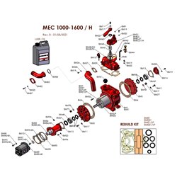 BM85 Adapter silnika hydraulicznego PLM20.20